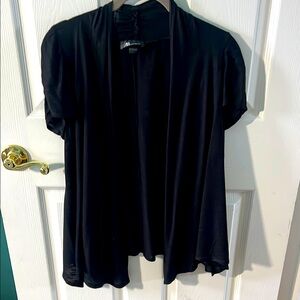 AB Studio Black Relaxed sweater.